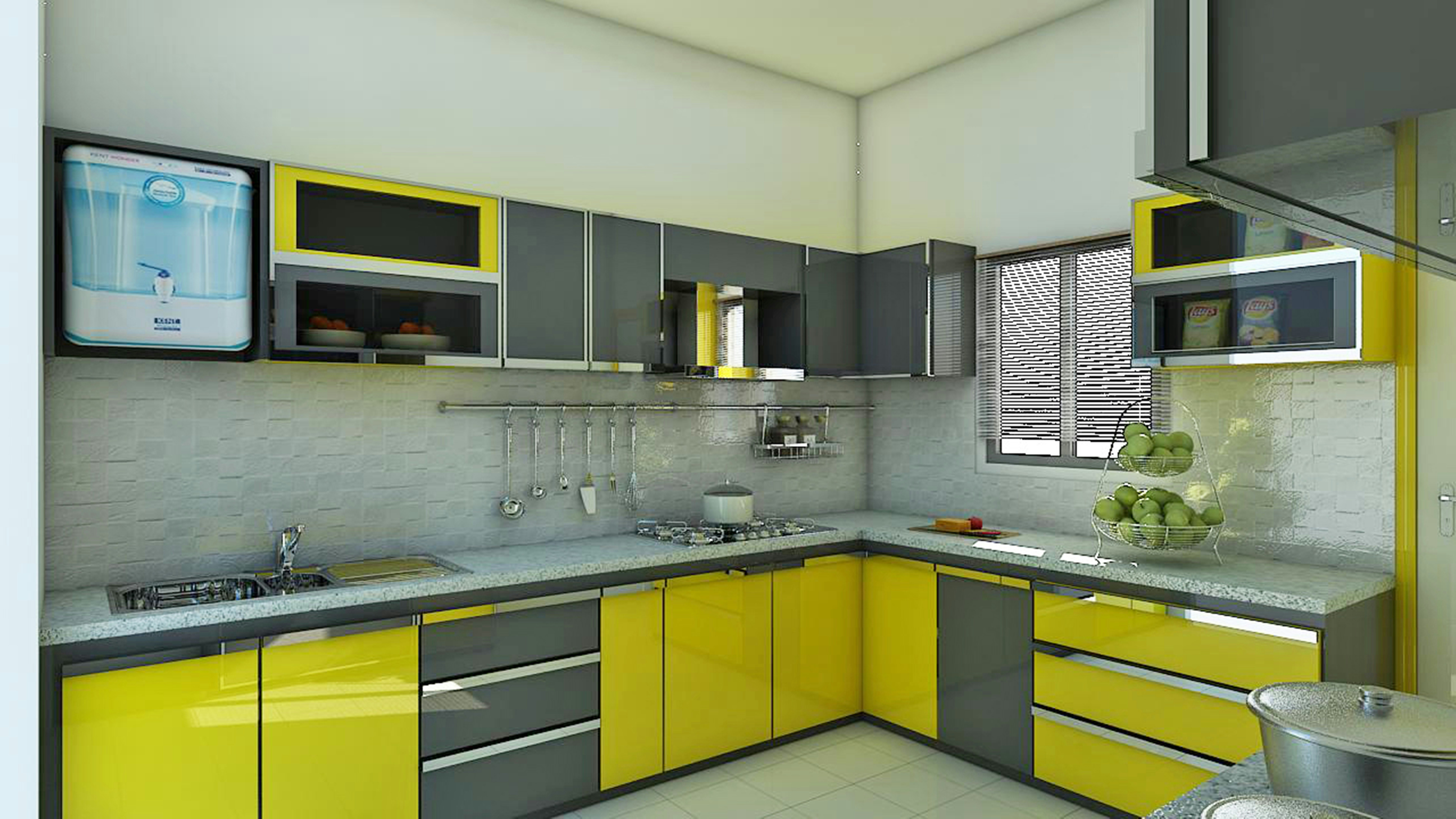 Compact Modular Kitchen